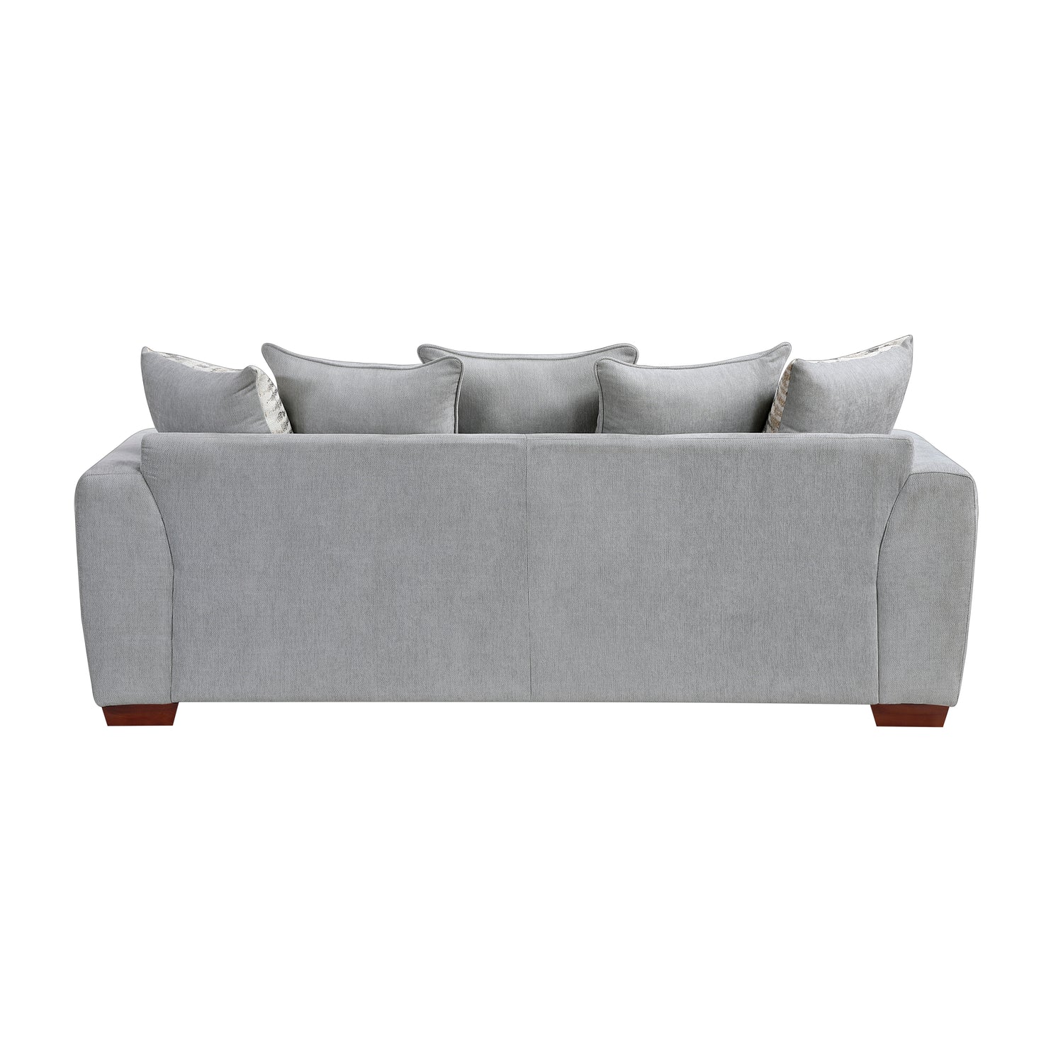 8579GY*2 2pc Set: Sofa, Love - 8579GY*2