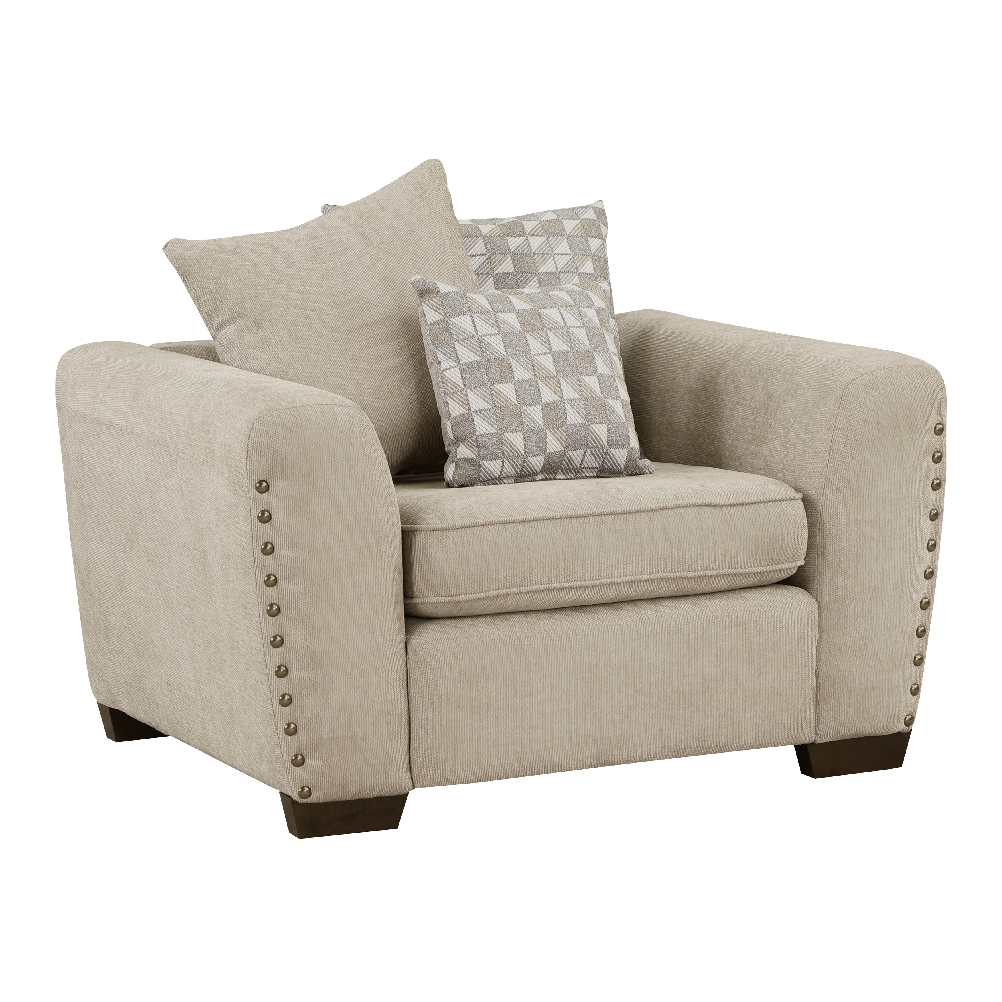 Silverthorne Light Brown Living Room Set from Homelegance - Luna Furniture