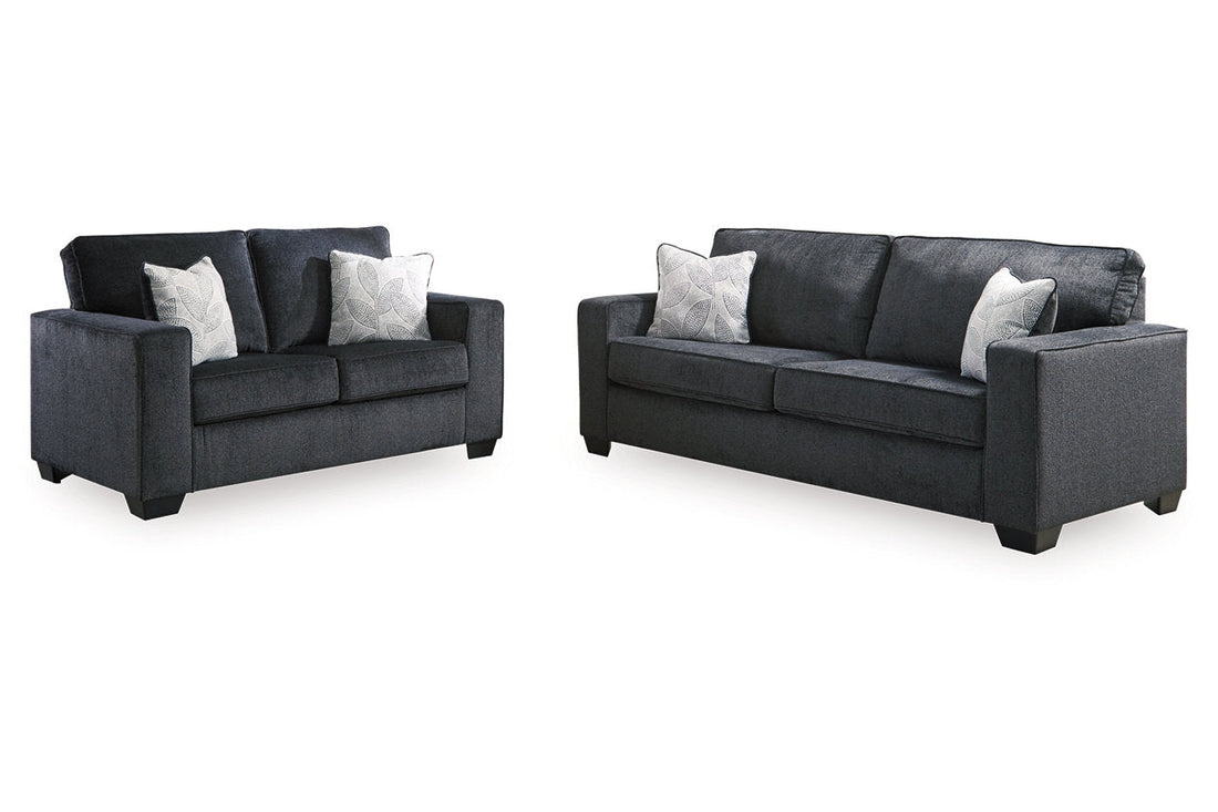Altari Slate Sofa and Loveseat -  Ashley - Luna Furniture