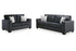 Altari Slate Sofa and Loveseat -  Ashley - Luna Furniture