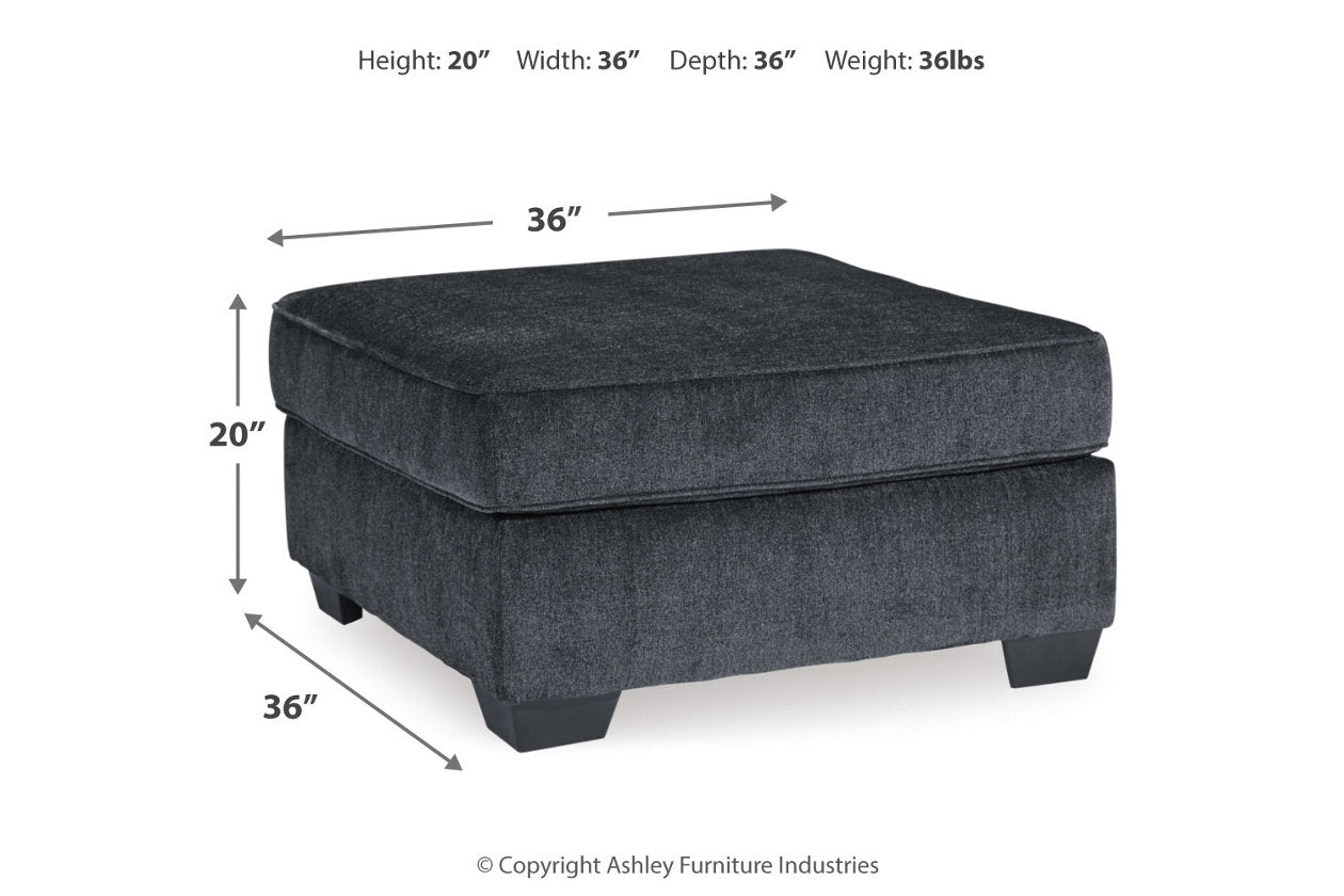 Altari Slate 2-Piece Sectional and Ottoman -  Ashley - Luna Furniture