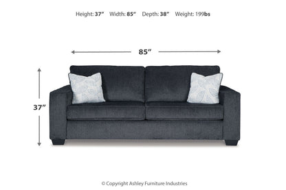 Altari Slate Sofa Sleeper and Loveseat -  Ashley - Luna Furniture