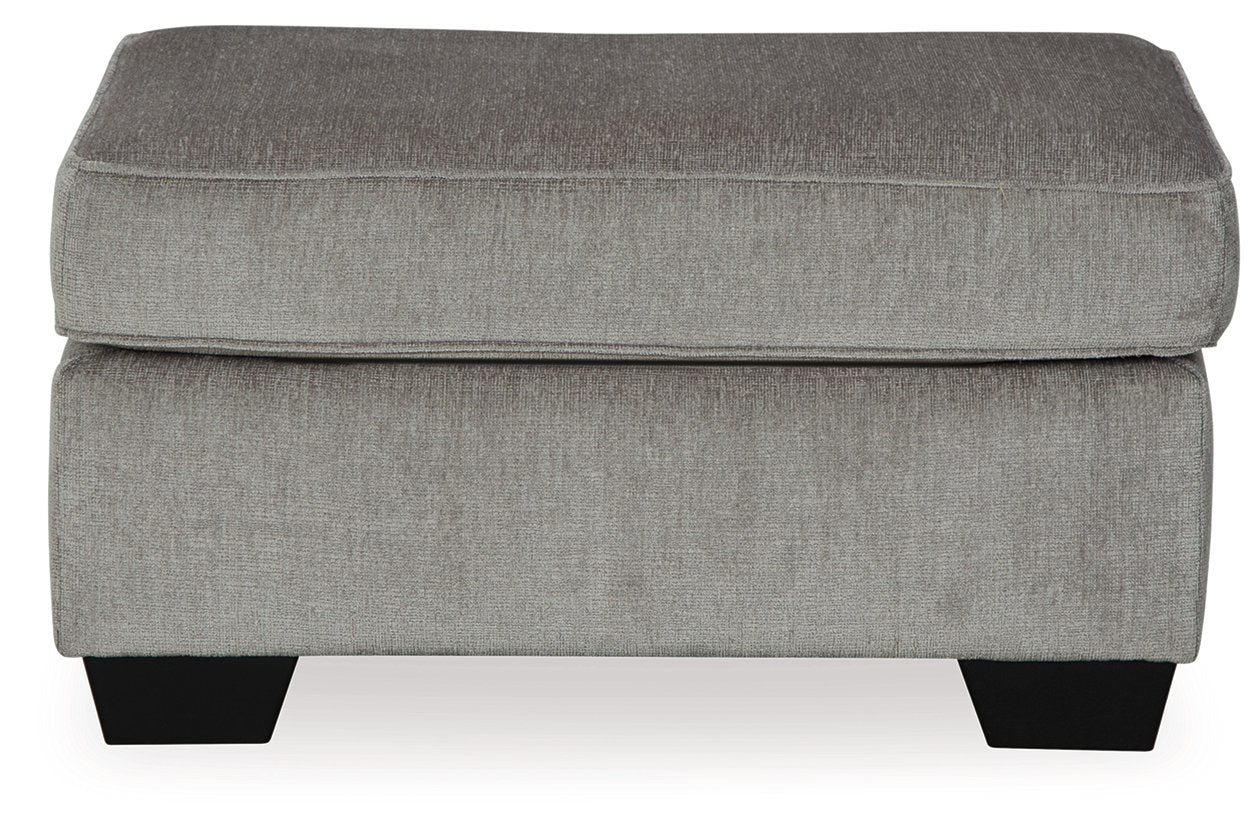 Altari Alloy 2-Piece Sectional with Chaise, Loveseat and Ottoman -  Ashley - Luna Furniture