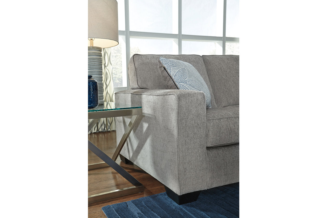Altari Alloy 2-Piece Sleeper Sectional, Loveseat and Ottoman -  Ashley - Luna Furniture