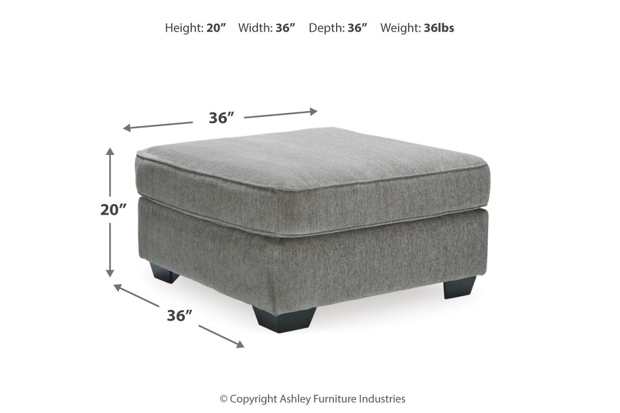 Altari Alloy 2-Piece Sleeper Sectional, Loveseat and Ottoman -  Ashley - Luna Furniture