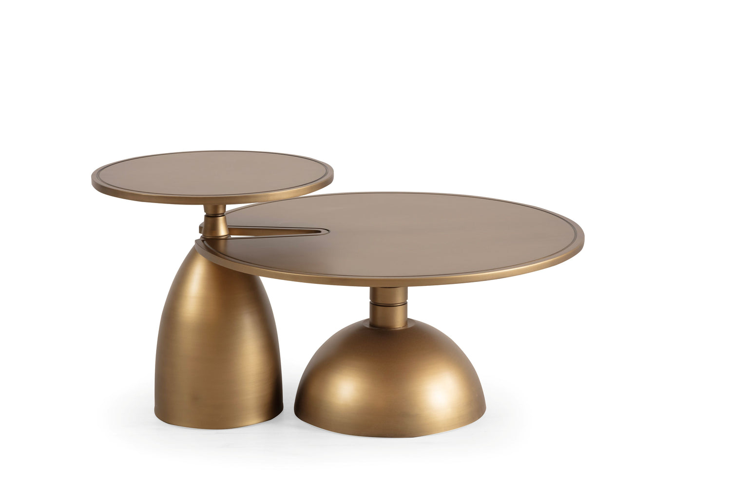 873 Gold 2 Pc Coffee Table Set - 873GOLD-COFSET