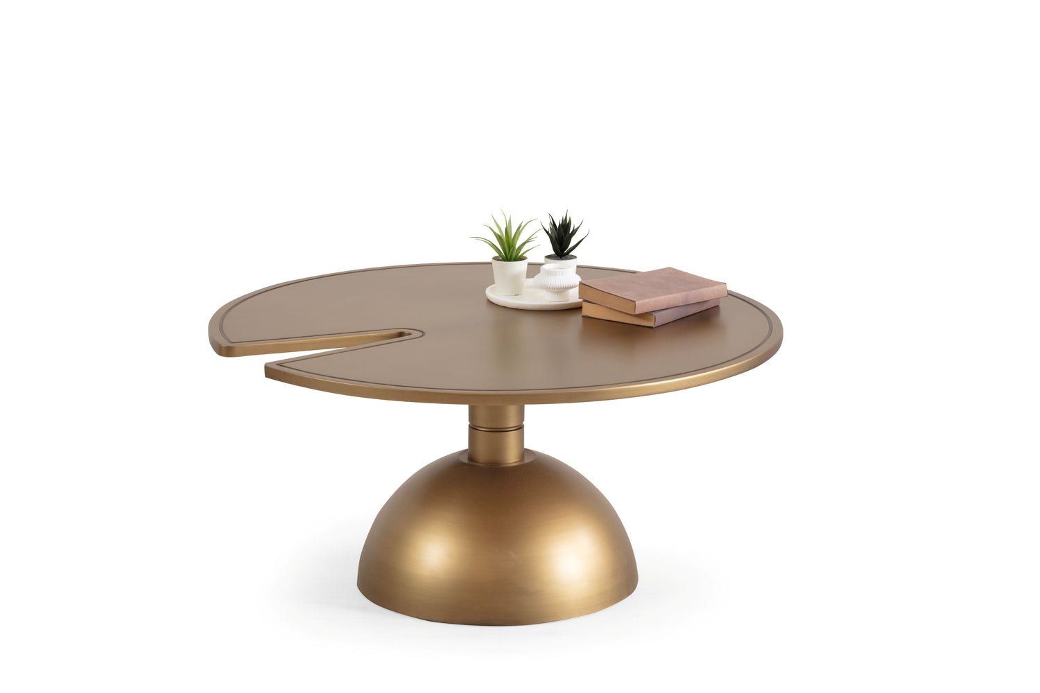 873 Gold 2 Pc Coffee Table Set - 873GOLD-COFSET