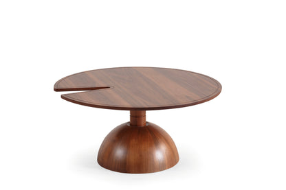 873 Walnut 2 Pc Coffee Table Set - 873WALNUT-COFSET