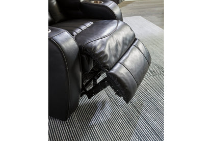 Caveman Den Midnight Power Reclining Living Room Set -  Ashley - Luna Furniture