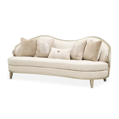 Camellia Field Caramel Sofa