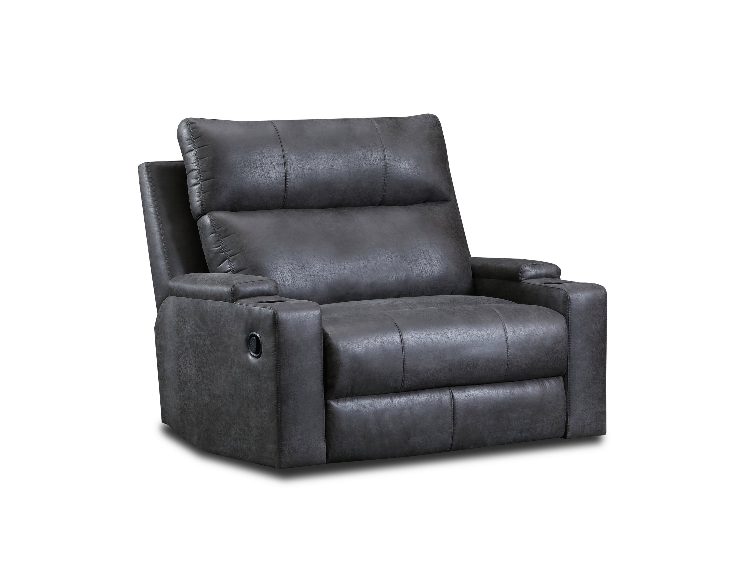 9100 Grey OVERSIZED "BIG MANS" Recliner - 9100 Grey Recliner
