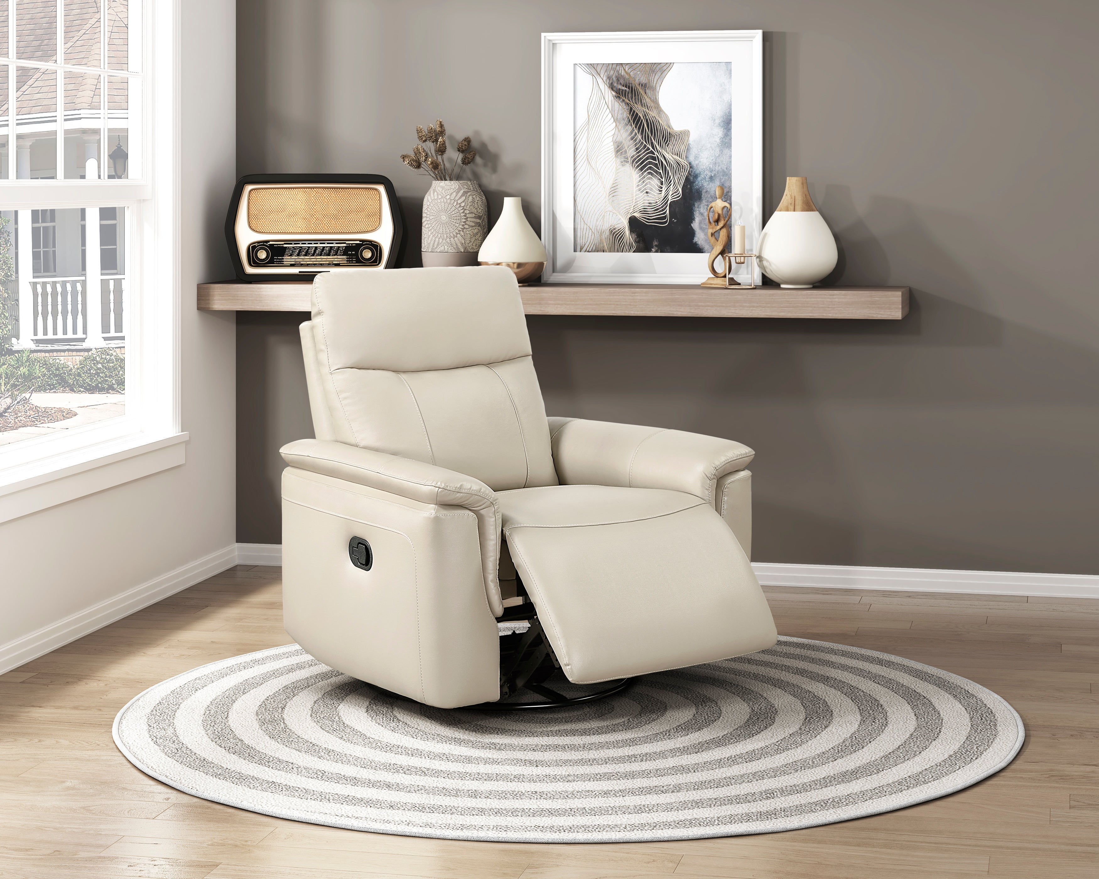 9144TP-1 Swivel Glider Reclining Chair - 9144TP-1