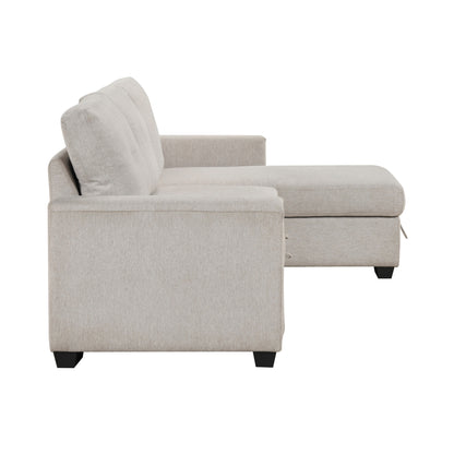 9145PWT*32AVC (3)2-Piece Sectional with Reversible Chaise and Pull-out Bed - 9145PWT*32AVC