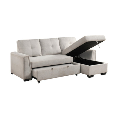 9145PWT*32AVC (3)2-Piece Sectional with Reversible Chaise and Pull-out Bed - 9145PWT*32AVC