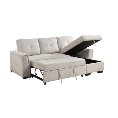 9145PWT*32AVC (3)2-Piece Sectional with Reversible Chaise and Pull-out Bed - 9145PWT*32AVC