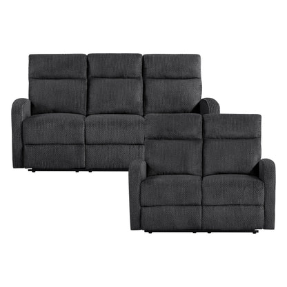 9147FDG*2 2pc Set: Sofa, Love - 9147FDG*2