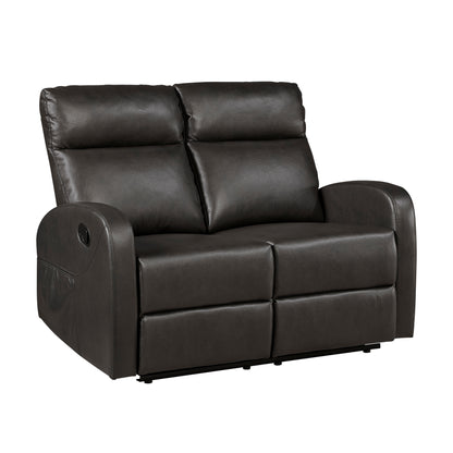 9147PUE*2 2pc Set: Sofa, Love - 9147PUE*2