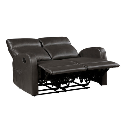 9147PUE*2 2pc Set: Sofa, Love - 9147PUE*2