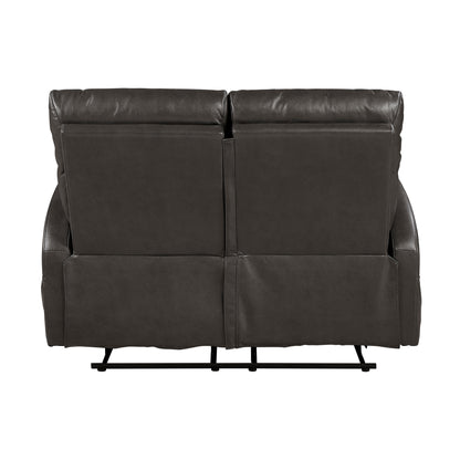 9147PUE-2 Double Reclining Love Seat - 9147PUE-2