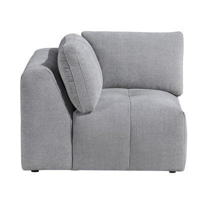 9155GY*41L1R (4)4-Piece Modular Sectional - 9155GY*41L1R