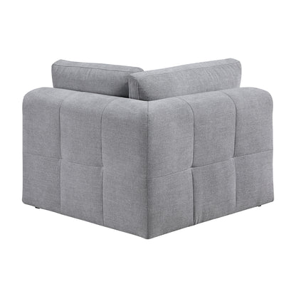9155GY*51L1ROT (5)5-Piece Modular Sectional with Ottoman - 9155GY*51L1ROT