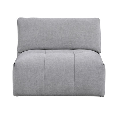 9155GY-AC Armless Chair - 9155GY-AC