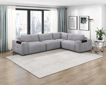 9155GY-AC Armless Chair - 9155GY-AC