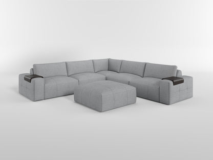 9155GY-AC Armless Chair - 9155GY-AC