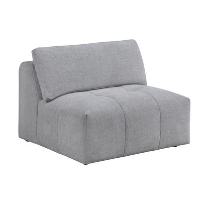 9155GY-AC Armless Chair - 9155GY-AC