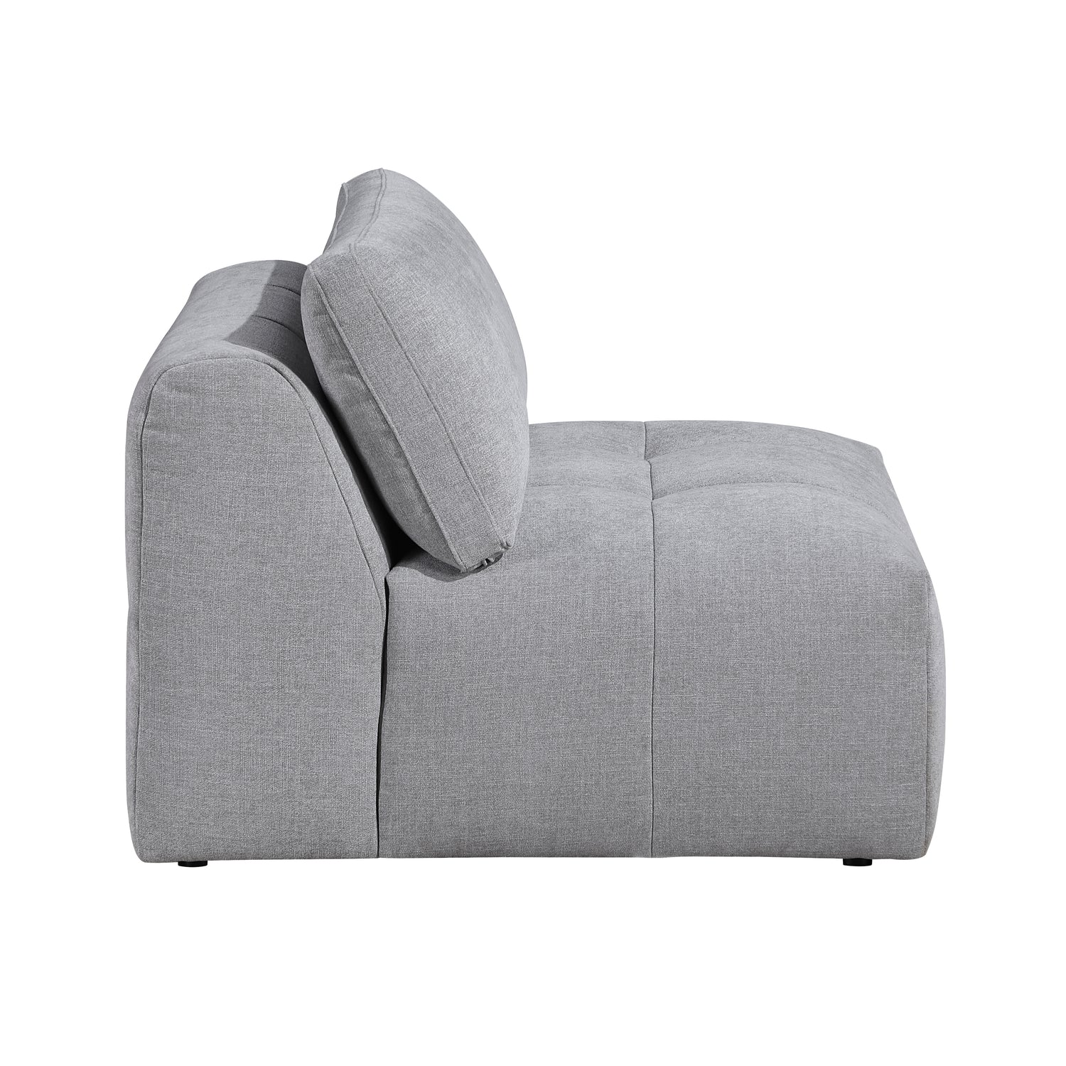 9155GY-AC Armless Chair - 9155GY-AC