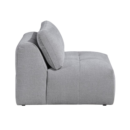 9155GY-AC Armless Chair - 9155GY-AC