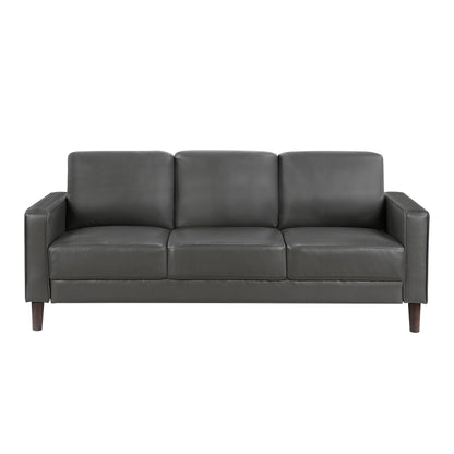 9203DGY*2 2pc Set: Sofa, Love - 9203DGY*2