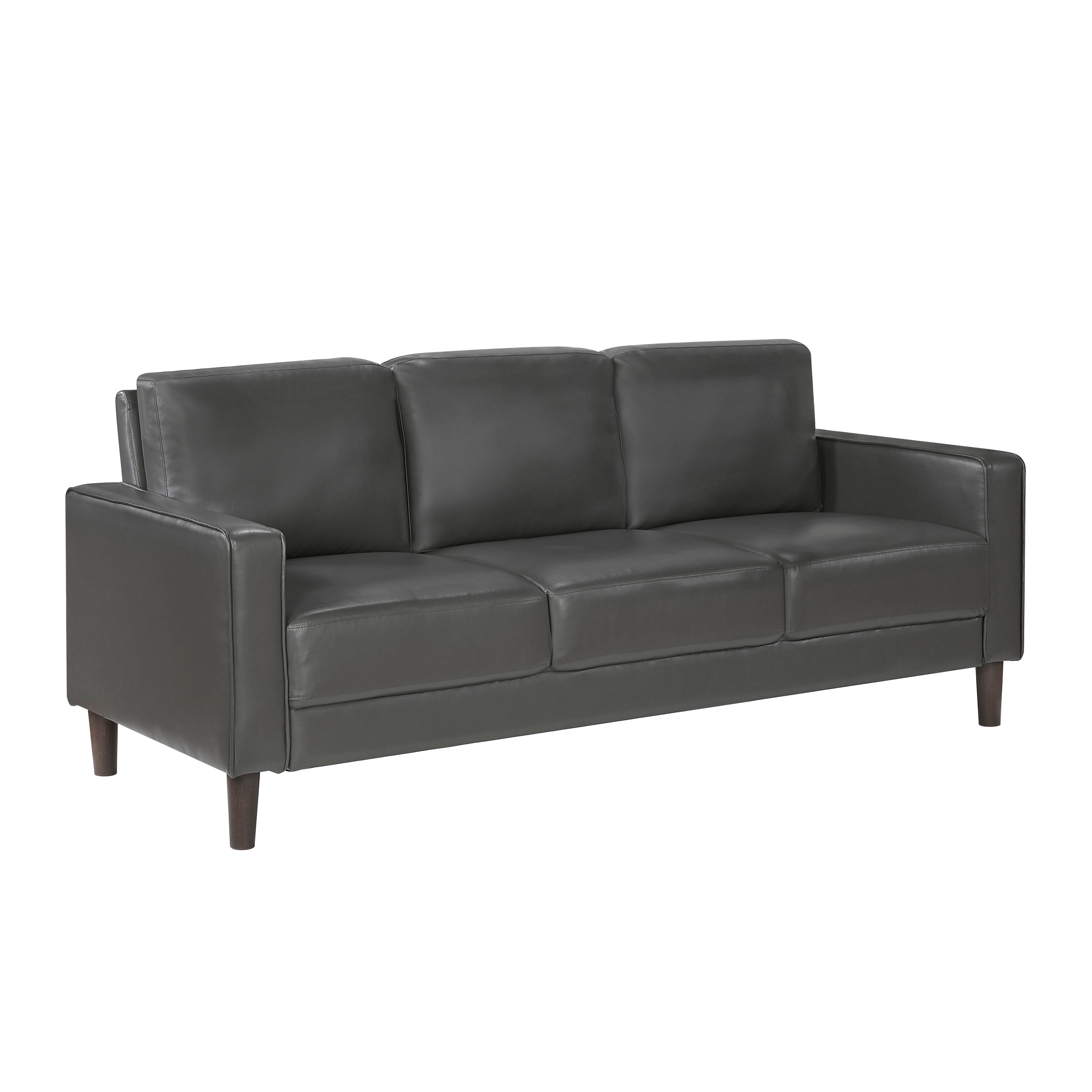 9203DGY*2 2pc Set: Sofa, Love - 9203DGY*2
