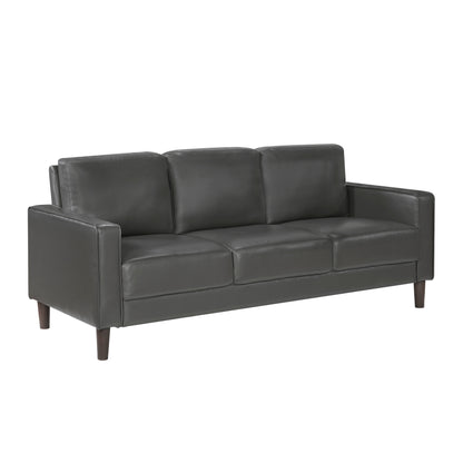 9203DGY*2 2pc Set: Sofa, Love - 9203DGY*2