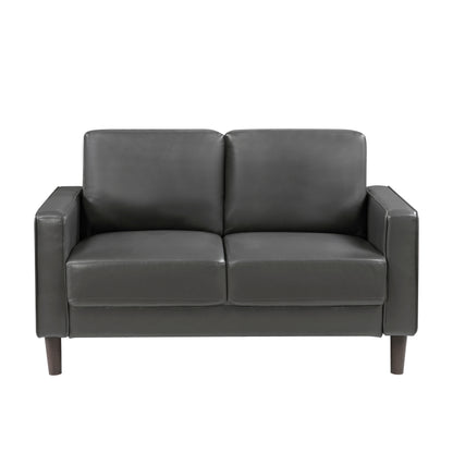 9203DGY*2 2pc Set: Sofa, Love - 9203DGY*2