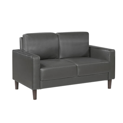 9203DGY*2 2pc Set: Sofa, Love - 9203DGY*2