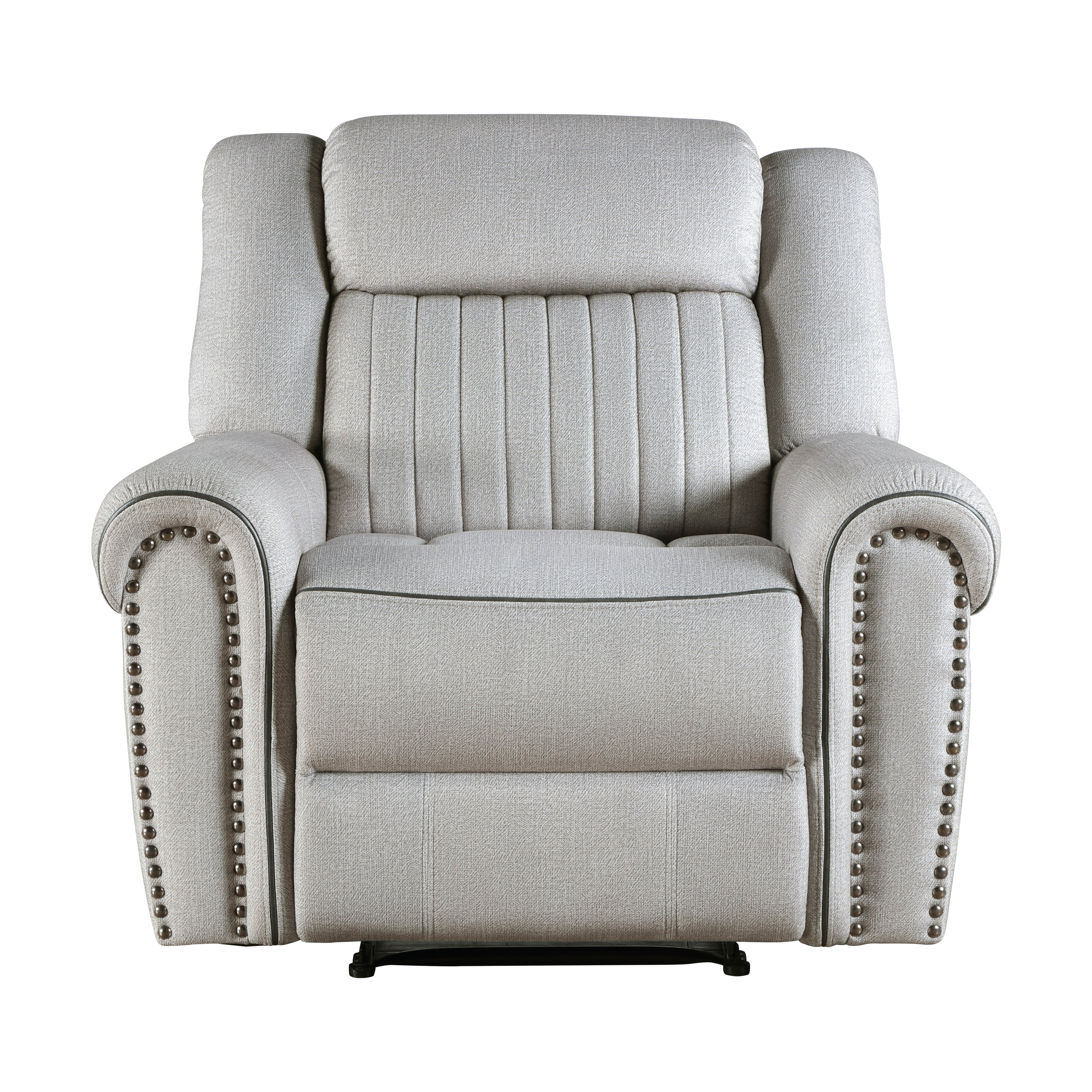 Brennen Mist Double Reclining Living Room Set from Homelegance - Luna Furniture