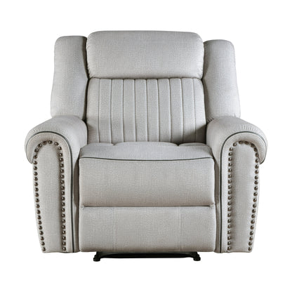 Brennen Mist Double Reclining Living Room Set from Homelegance - Luna Furniture