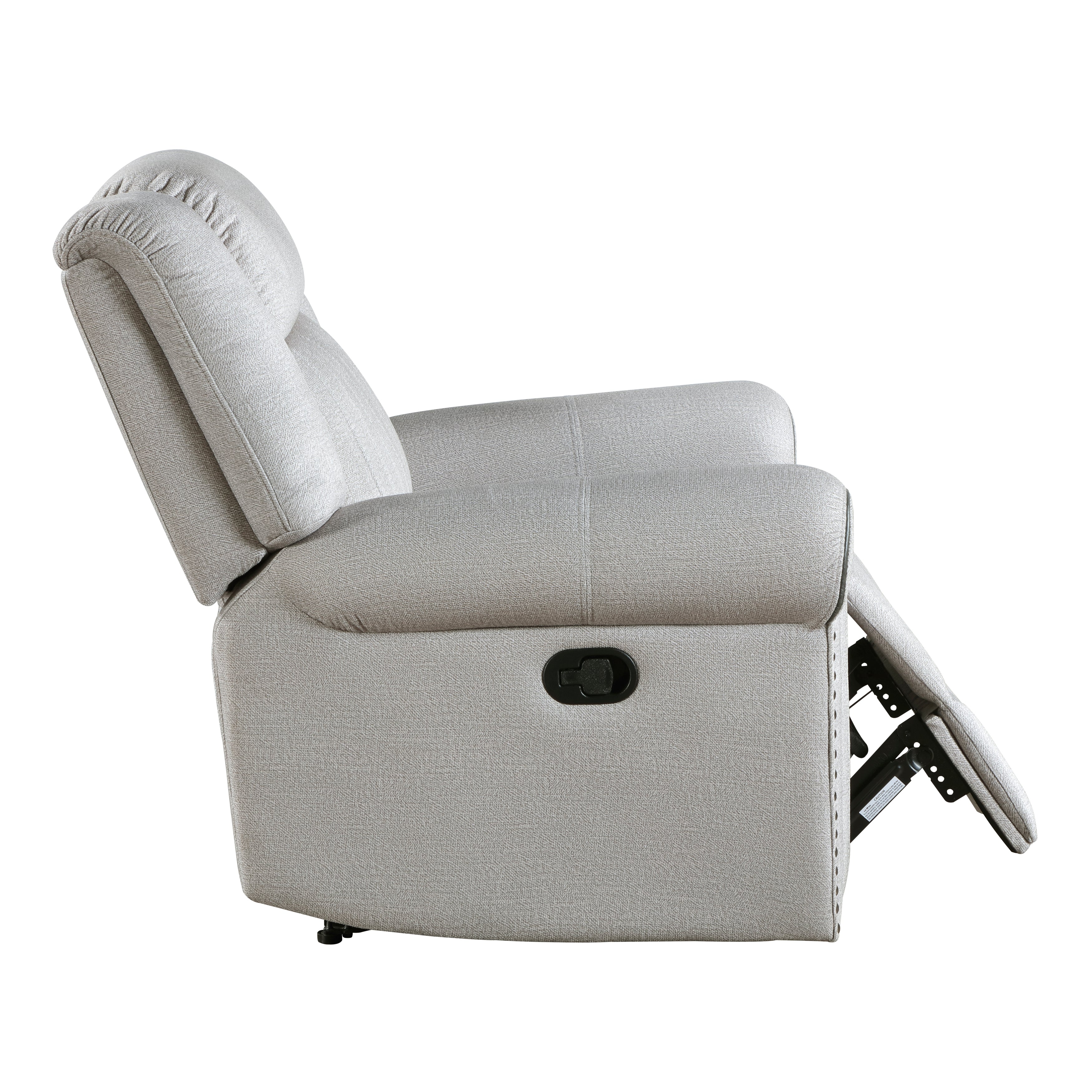Brennen Mist Double Reclining Living Room Set from Homelegance - Luna Furniture