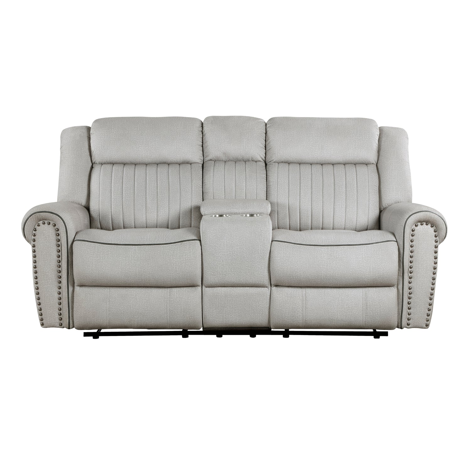 9204MT-2 Double Reclining Love Seat with Center Console - 9204MT-2