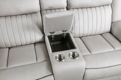 9204MT-2 Double Reclining Love Seat with Center Console - 9204MT-2