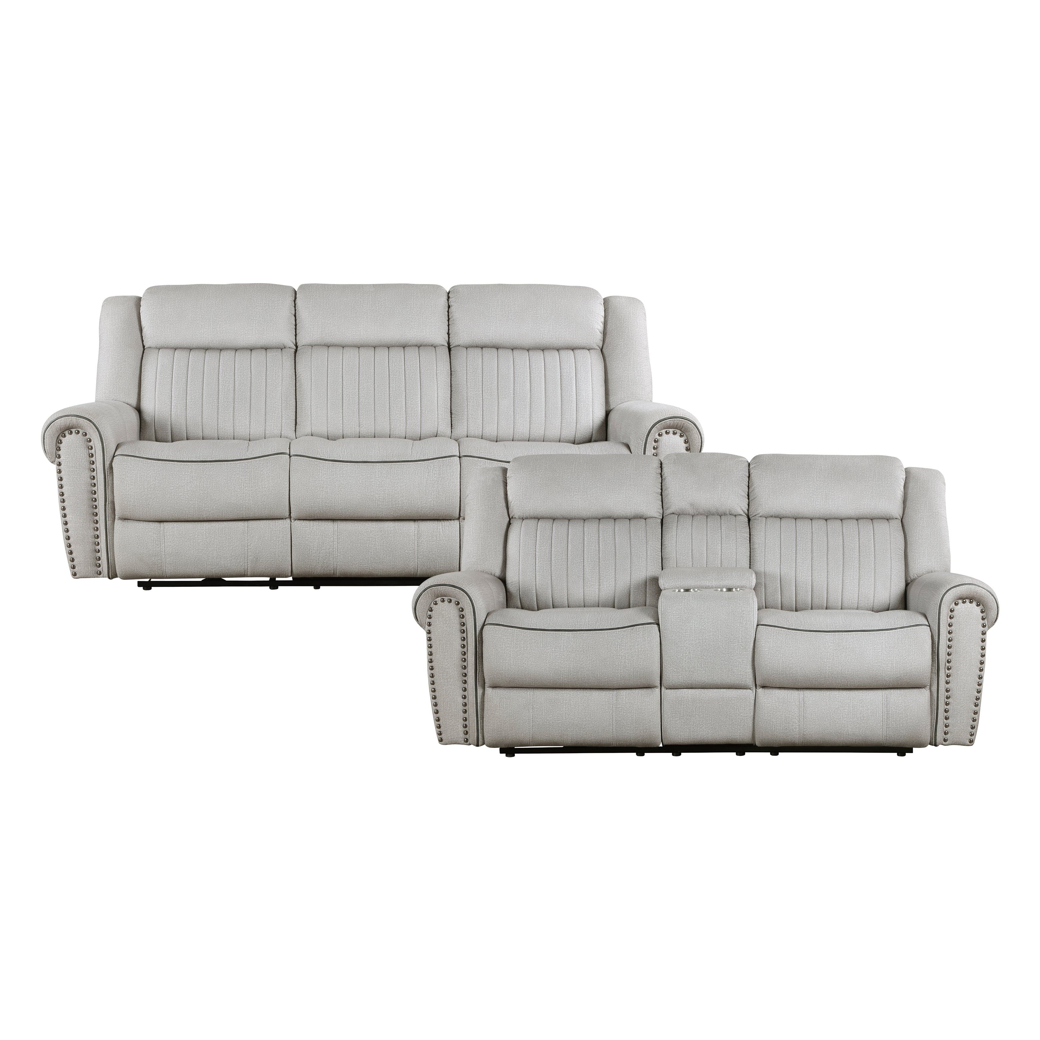 9204MT*2PW 2pc Set: Sofa, Love (Power) - 9204MT*2PW