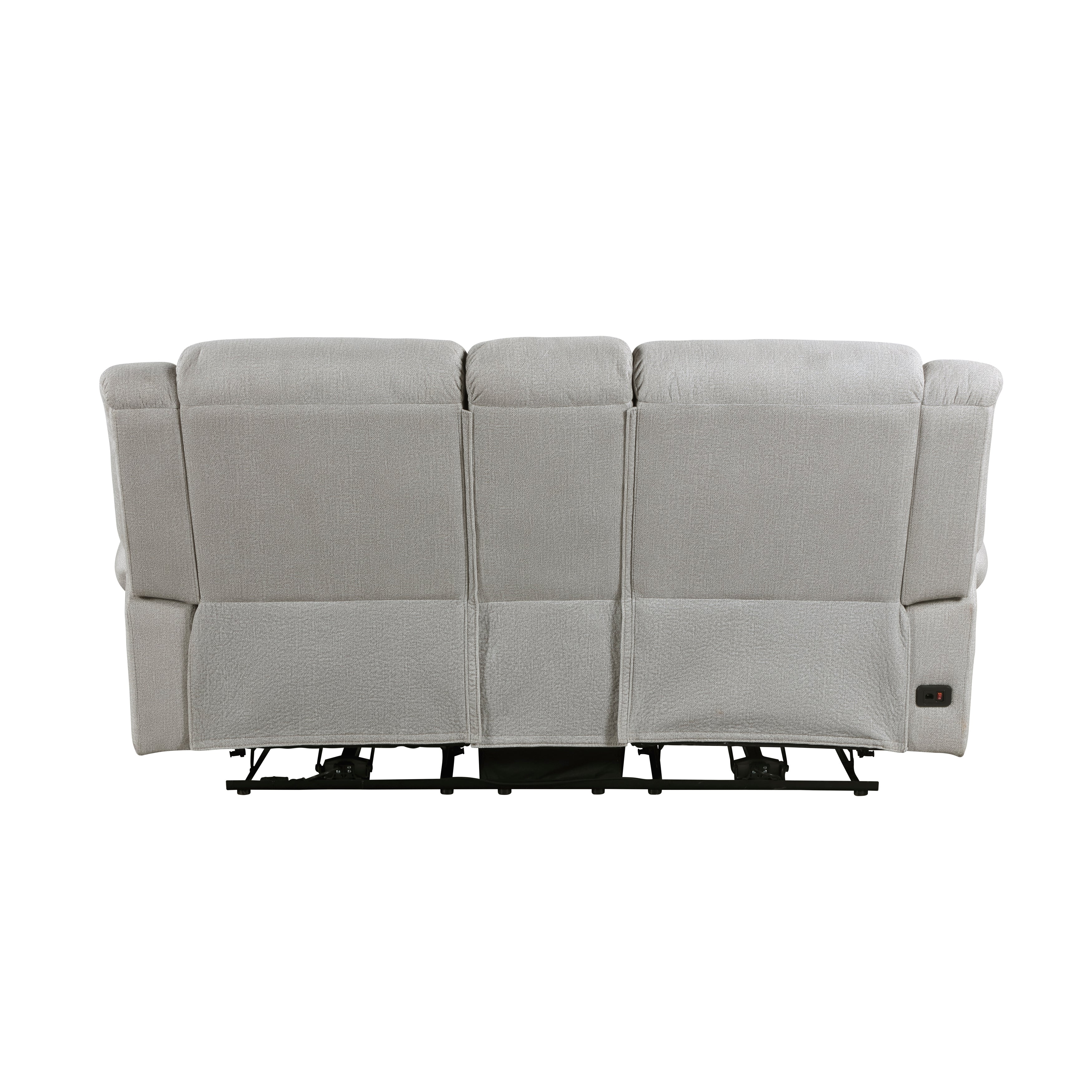 Brennen Mist Double Reclining Living Room Set from Homelegance - Luna Furniture