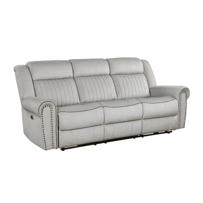 Brennen Mist Power Double Reclining Living Room Set from Homelegance - Luna Furniture