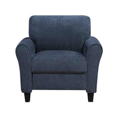 Ellery Navy Chair from Homelegance - Luna Furniture