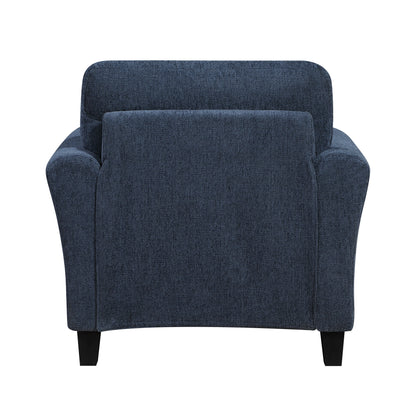 Ellery Navy Chair from Homelegance - Luna Furniture