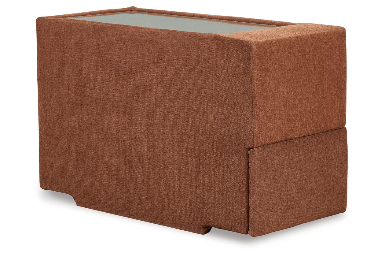 Modmax Spice 6-Piece Sectional and Swivel Glider Recliner from Ashley - Luna Furniture