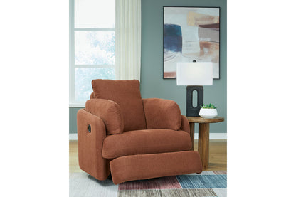 Modmax Spice 6-Piece Sectional and Swivel Glider Recliner from Ashley - Luna Furniture