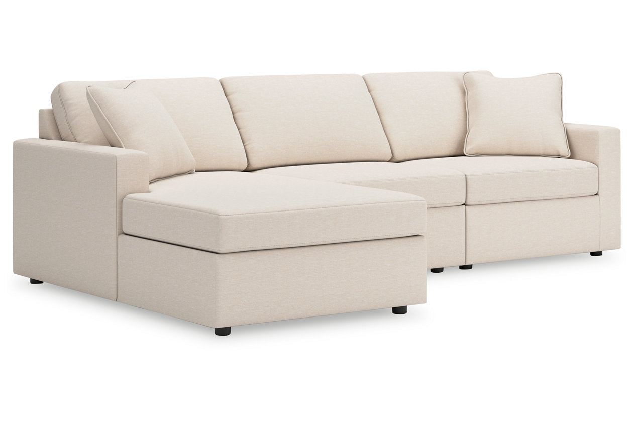 Modmax Oyster 3-Piece Sectional with Chaise -  Ashley - Luna Furniture