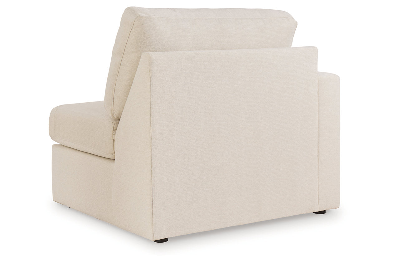 Modmax Oyster 6-Piece Sectional and Swivel Glider Recliner -   - Luna Furniture